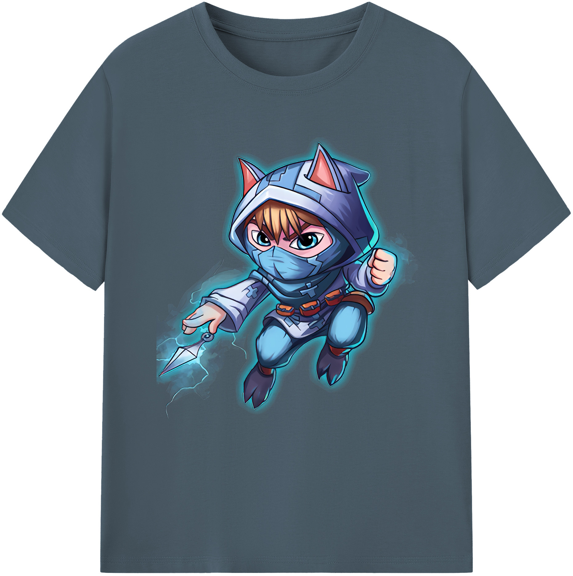 リーグ・オブ・レジェンド League of Legends LOL 綿100％半袖Tシャツ（フロントプリント）
